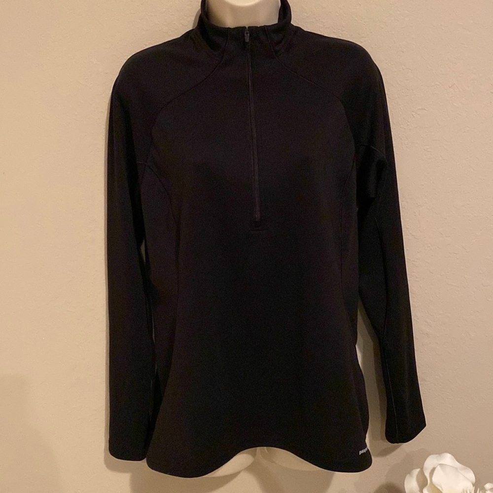 Patagonia Capilene Midweight Zip-neck Long Sleeve Top Sz M